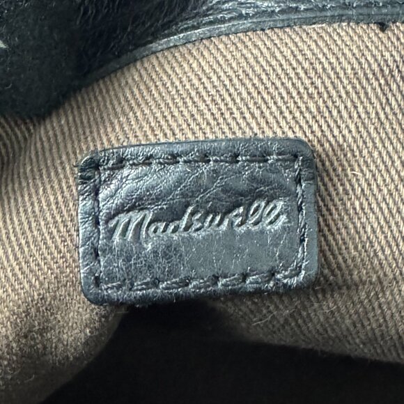 Madewell The Glasgow Satchel in Black - Picture 14 of 16